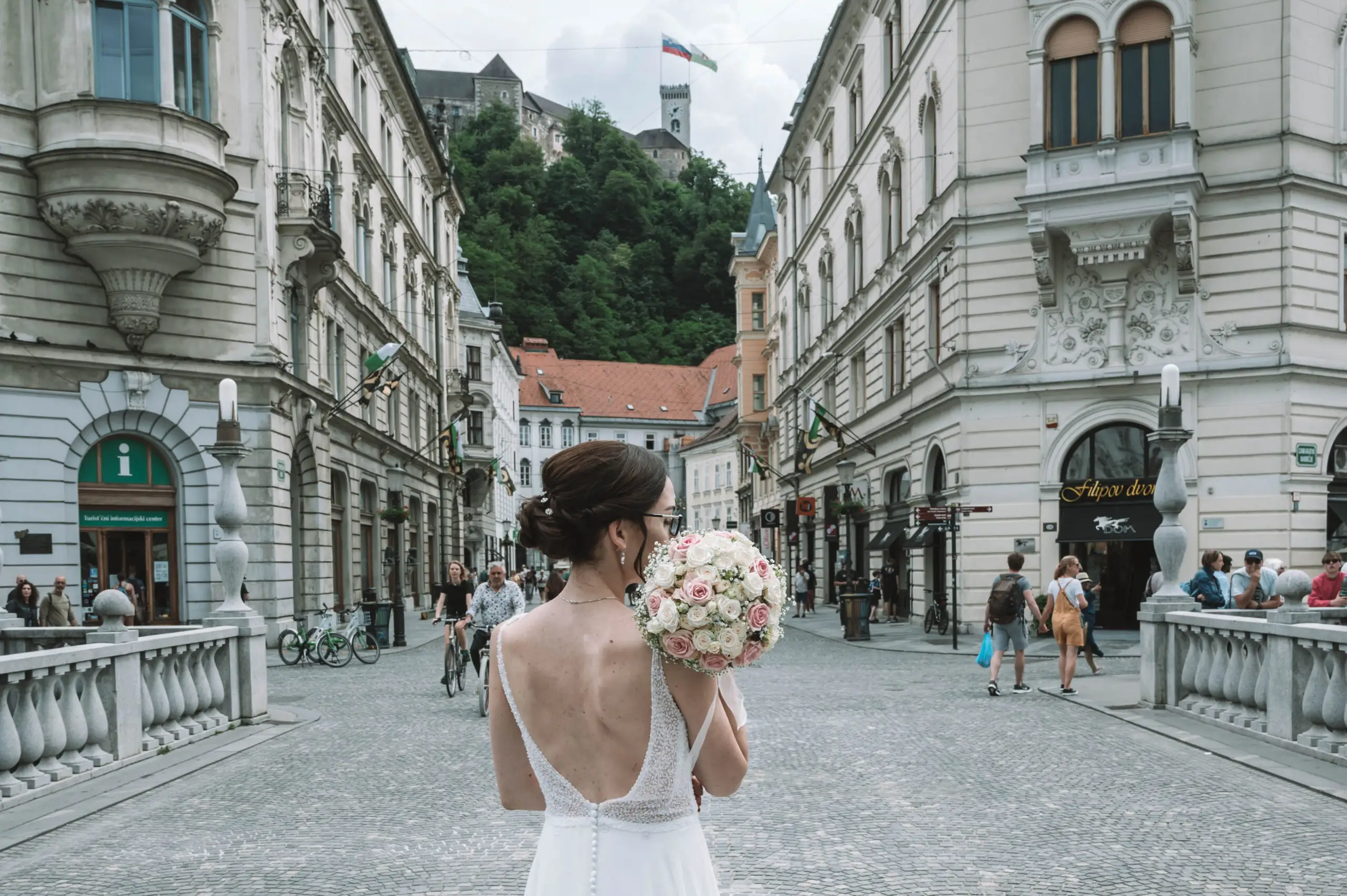 ustvarjeni spomin poročno fotografiranje - Ljubljana